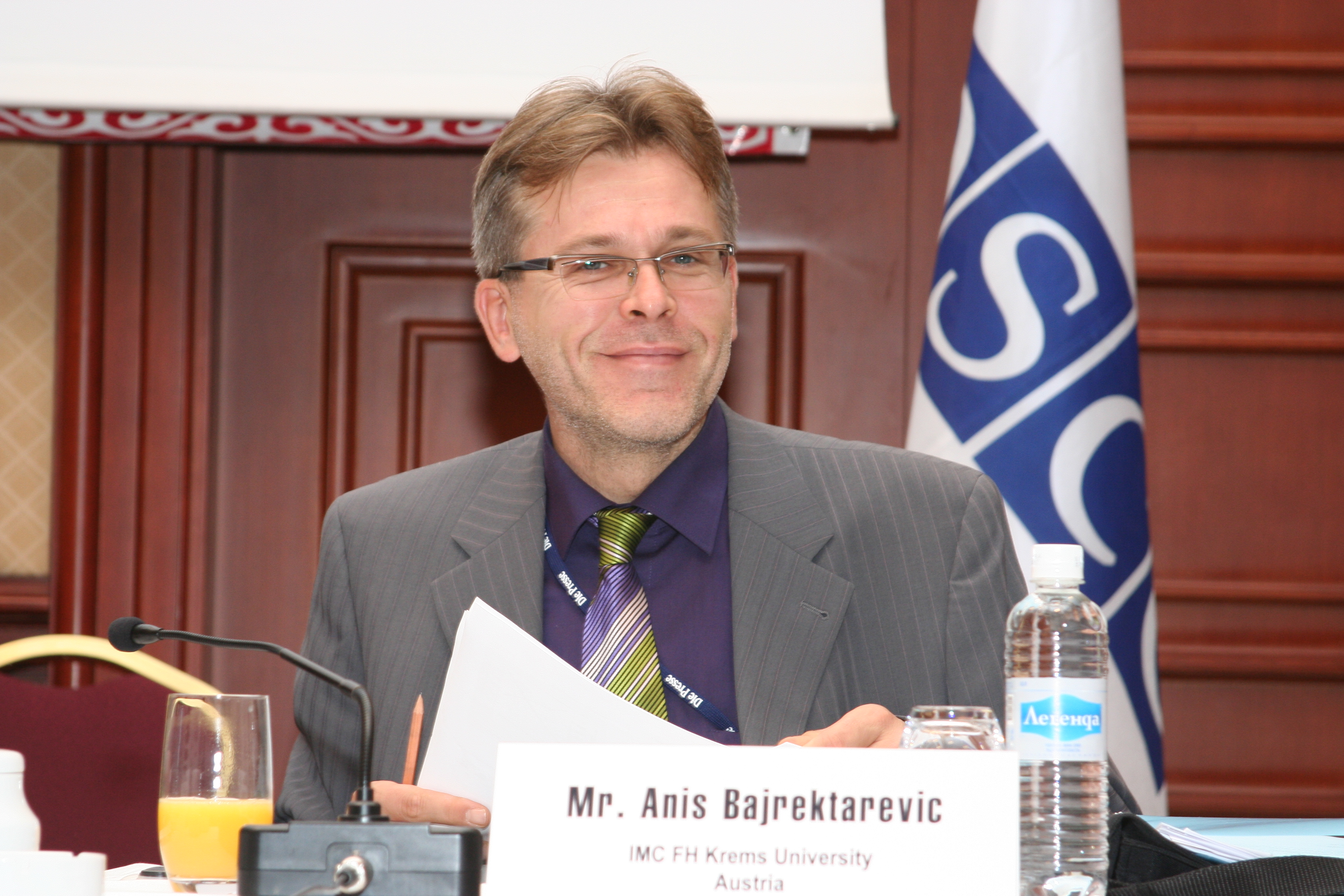 Prof. Anis at the OSCE Conference